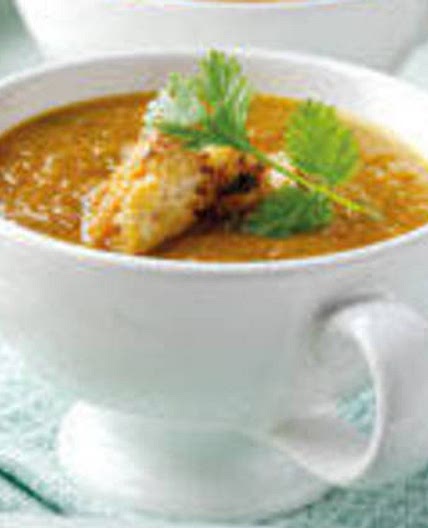 Carrot and coriander soup