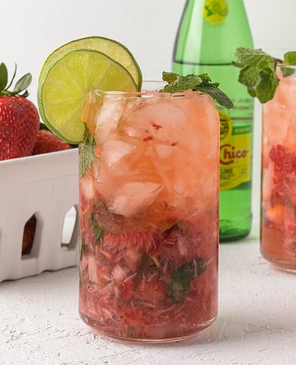 Strawberry Mojito Mocktail