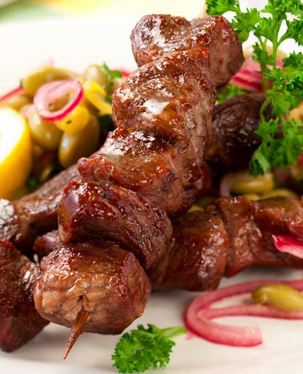 Manx Lamb Kebabs