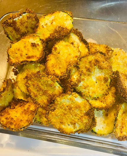 Air Fryer Zucchini Chips