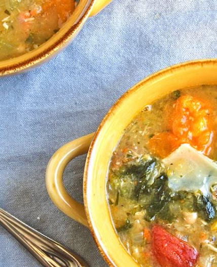 Farmhouse Harvest Soup with White Beans