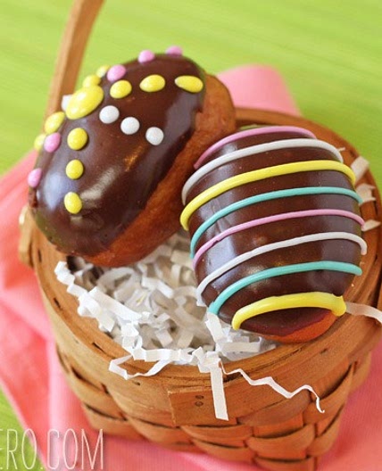 Easter Egg Doughnuts