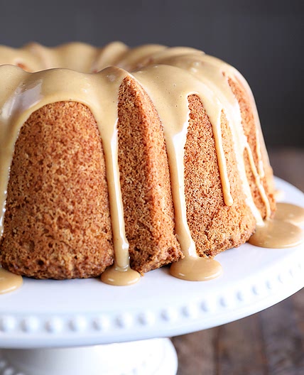 Peanut Butter Cream Pound Cake