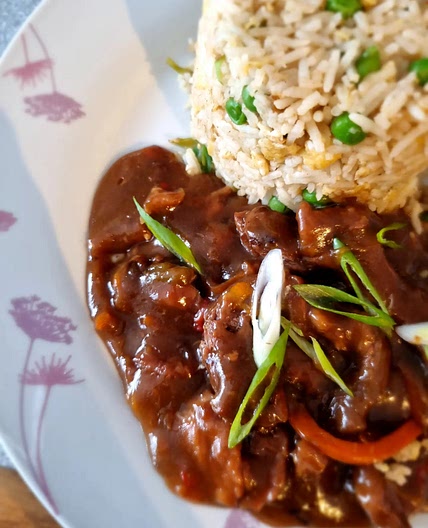 Slow cooker Mongolian beef
