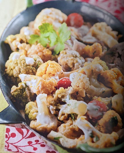 Curry de chou-fleur au yogourt