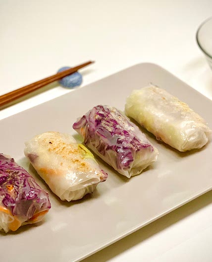Crispy Rice Paper Rolls