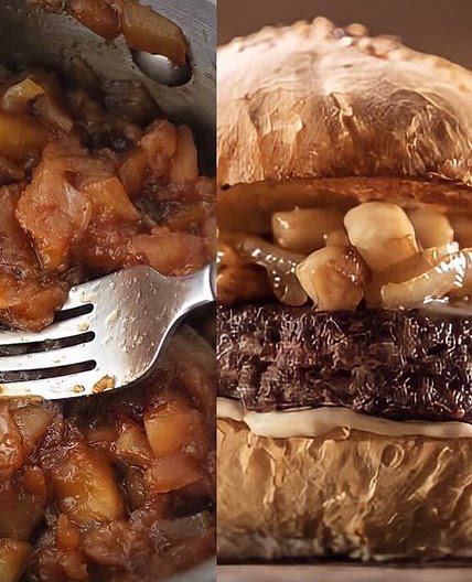 Sautéed Apple & Onion Bacon Cheeseburgers!