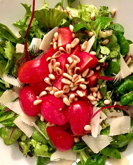 Pinenut and Parmesan Salad