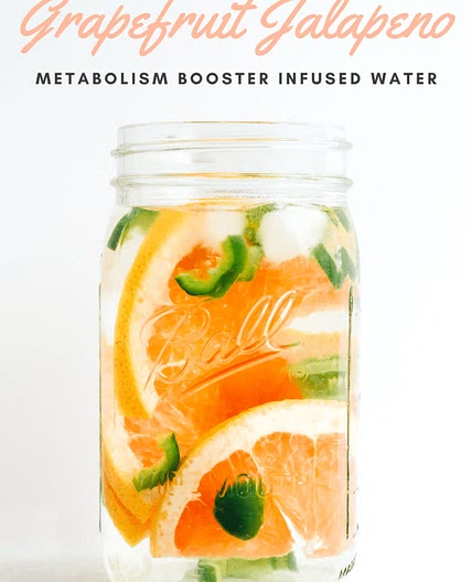 Grapefruit Jalapeño Wild Orange Water