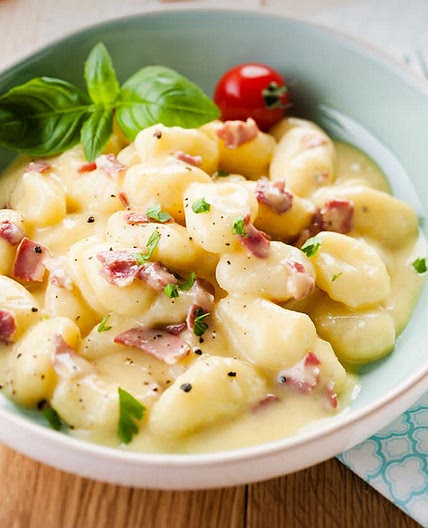 Carbonara Sahne Gnocchi 