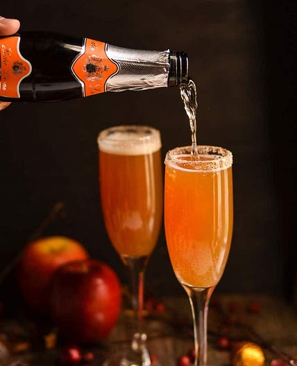 Apple Cider Mimosa