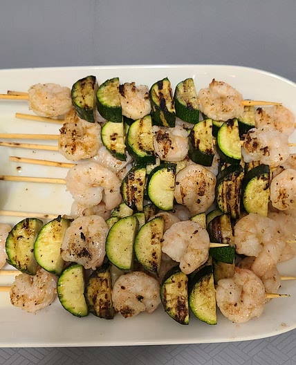 Chimichurri Shrimp Skewers