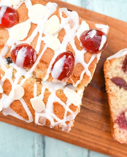 Vegan Cherry Bakewell Cake