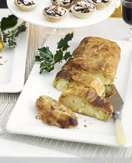 Easy cheese & onion slice