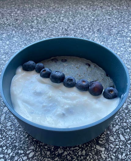 Blueberry-Cheesecake oats