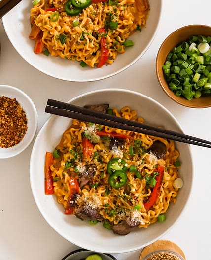 Creamy Ramen Noodles!
