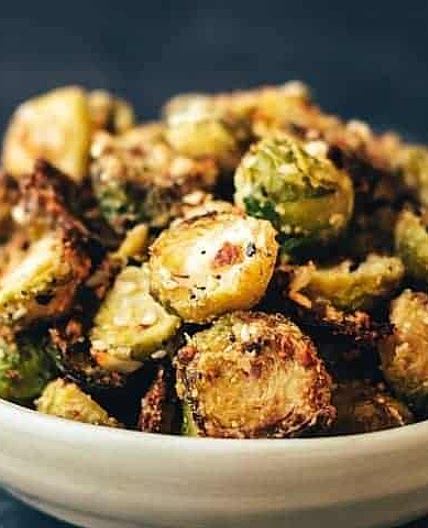 Everything Bagel Seasoned Brussel Sprouts