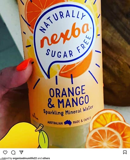Nexba orange and mango