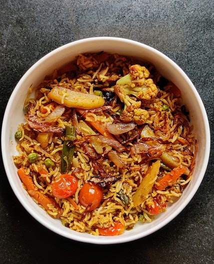 Veg Hyderabadi Biryani
