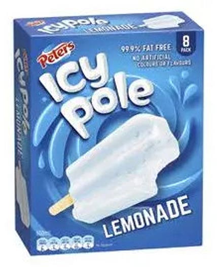 Lemonade ice block