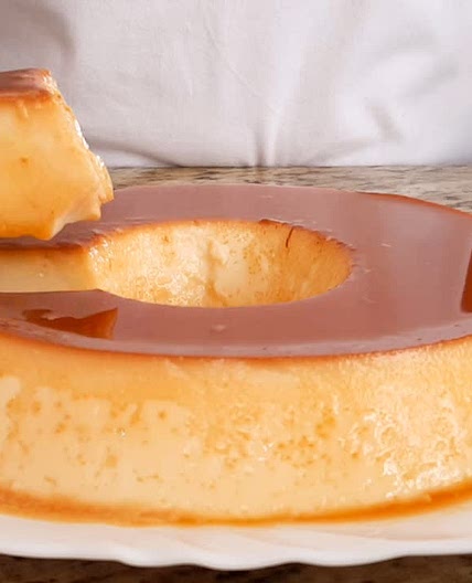 🍮CARAMEL PUDDING FLAN 3 Ingredients