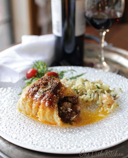 Baked Stuffed Fish For One