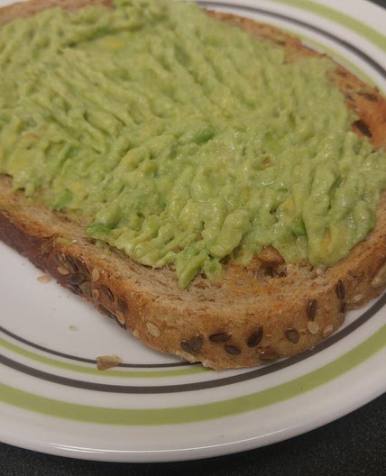 Grenadian style avocado & cheese paste