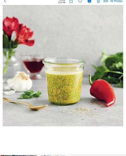 Easy Chimichurri Sauce