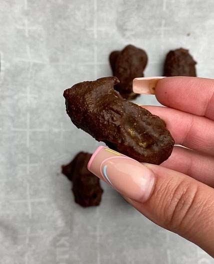 No Bake Chocolate Covered Dates