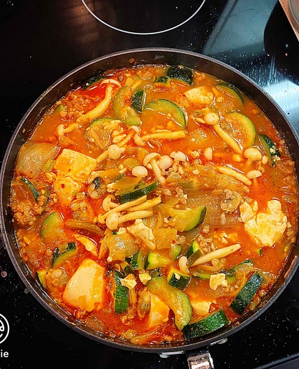 Kimchee Soft Tofu Soup