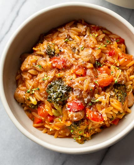 Creamy Tomato Orzo