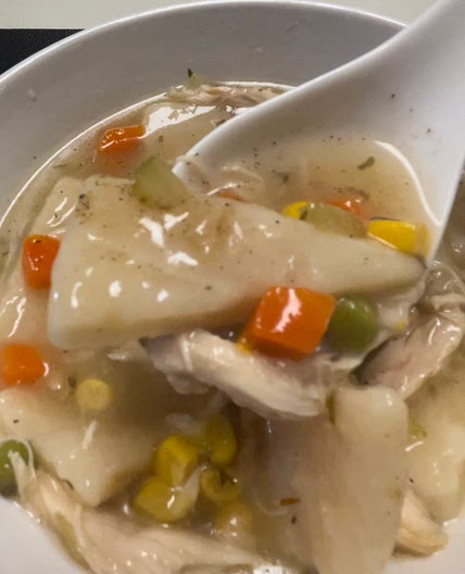 Easy Chicken & Dumplings using Rotisserie Chicken