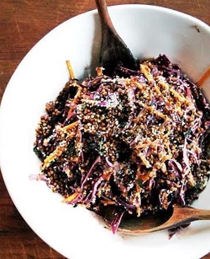 Colour Me Purple Salad!