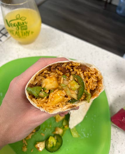 Sweet & Spicy Burritos