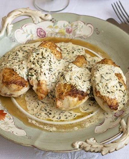 Lisa Faulkner’s chicken tarragon
