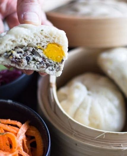 Banh Bao au Thermomix {petites brioches vietnamiennes au porc}
