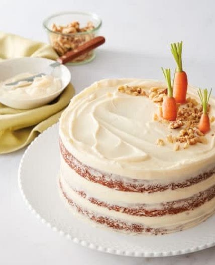 Carrot Cake with Cream Cheese Frosting