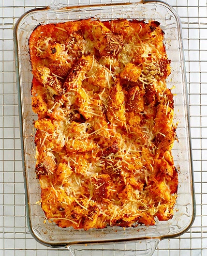 Tomato Bread Pudding