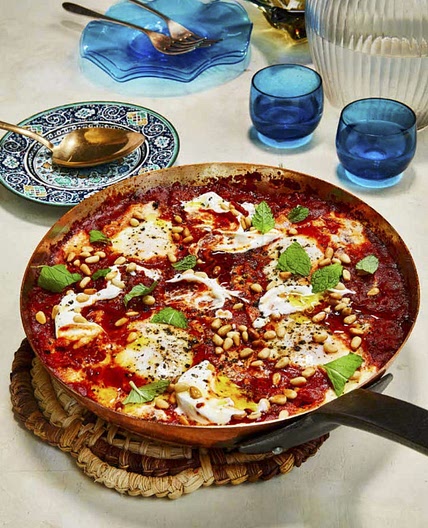Lamb Shakshuka with Lemony Yogurt - Eden Eats