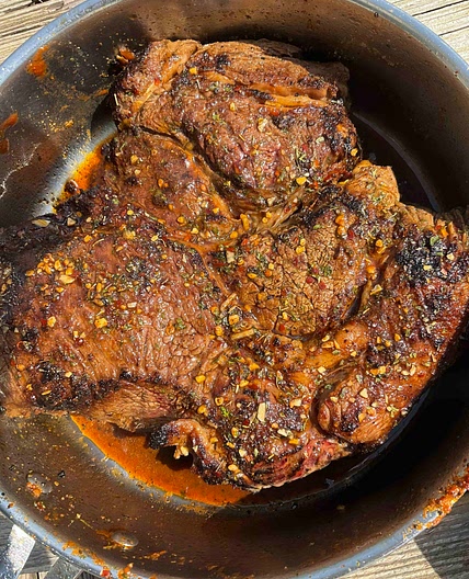 Smoked Chipotle Chuck Roast