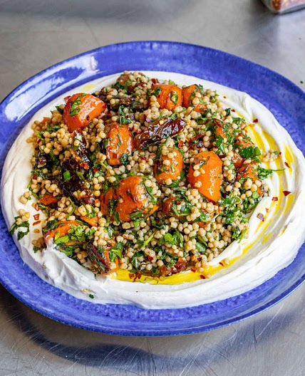 Roasted Carrot and Date Salad