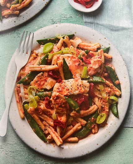 Chicken Strozzapreti Pesto Rosso 