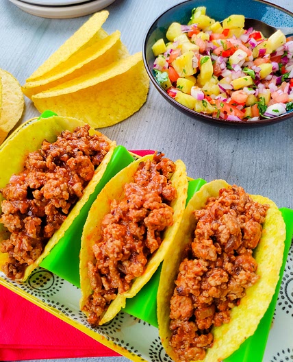 Chipotle Turkey with Spicy Pineapple Salsa