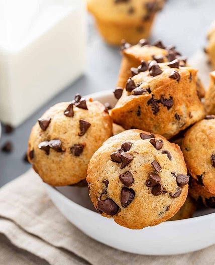 Mini Chocolate Chip Muffins