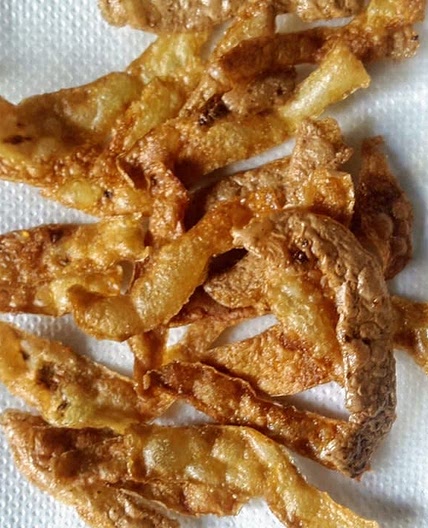Super Crunchy Potato Peels