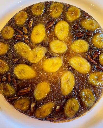 Bananas Foster Skillet Pancake