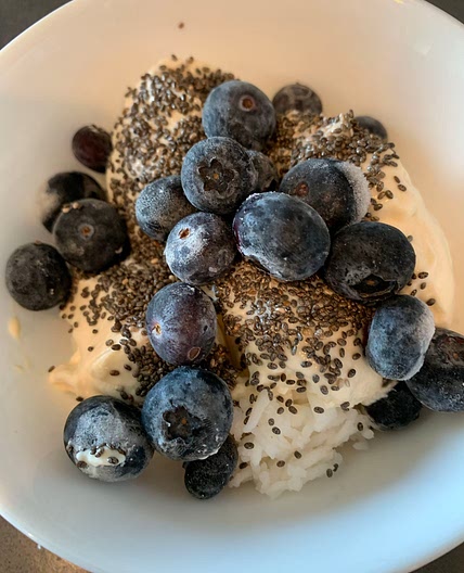 Morning Rice Chia Parfait