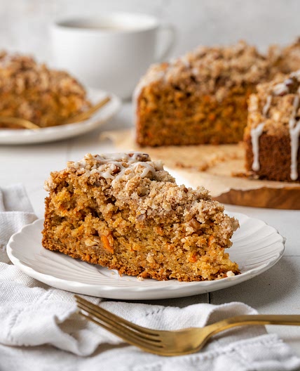 Gluten Free Carrot Cake Coffee Cake