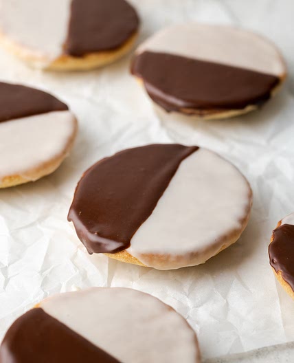 Gluten Free Black and White Cookies