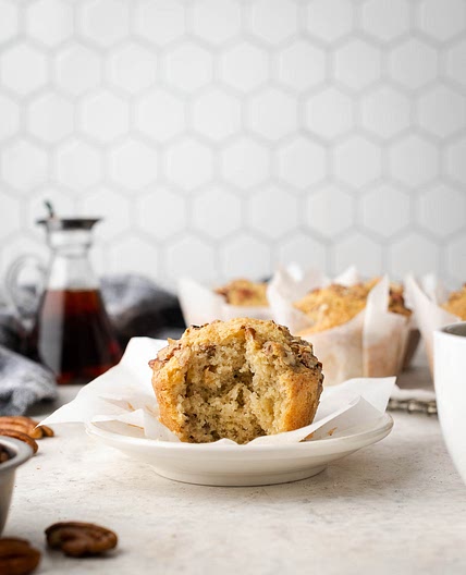 Gluten Free Maple Pecan Muffins